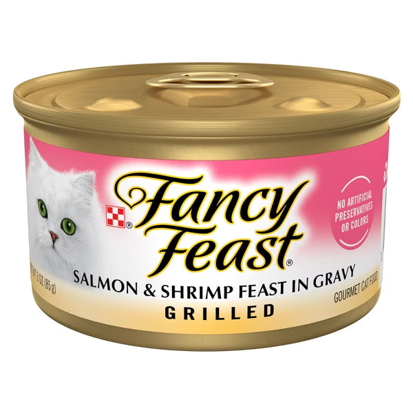 Fancy Feast Grilled - Salmón y Camarón