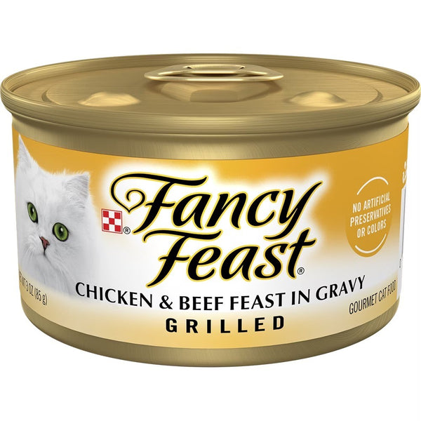 Fancy Feast Grilled - Pollo y Res