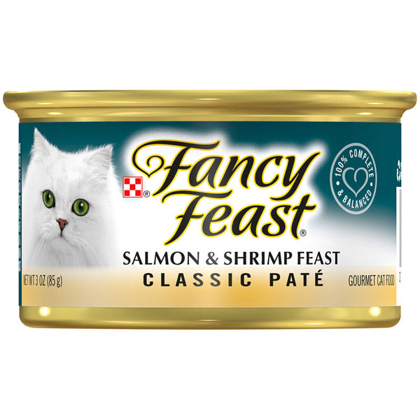 Fancy Feast Paté - Salmón y Camarón