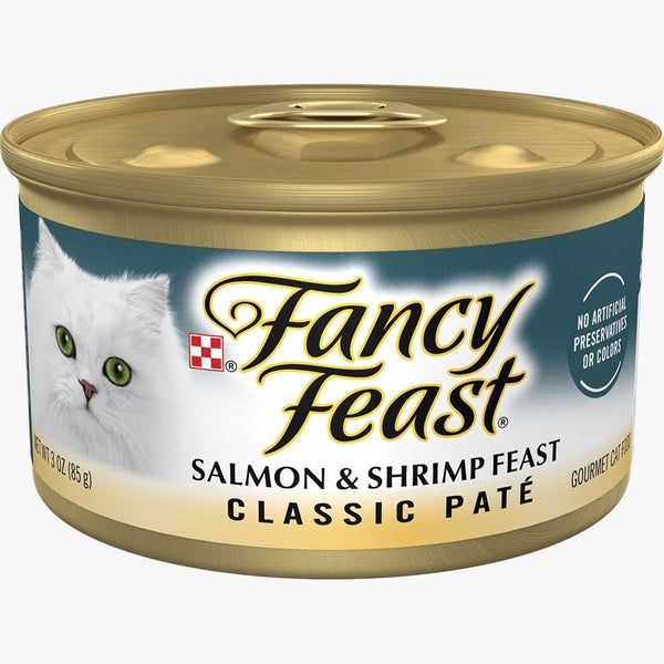 Fancy Feast Paté - Salmón y Camarón