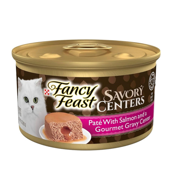 Fancy Feast Centro Líquido Paté - Salmón