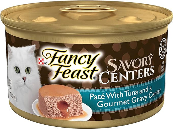 Fancy Feast Centro Líquido Paté - Atún