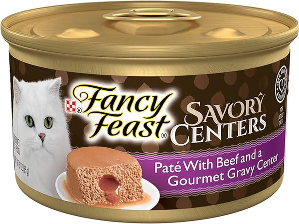 Fancy Feast Centro Líquido Paté - Res