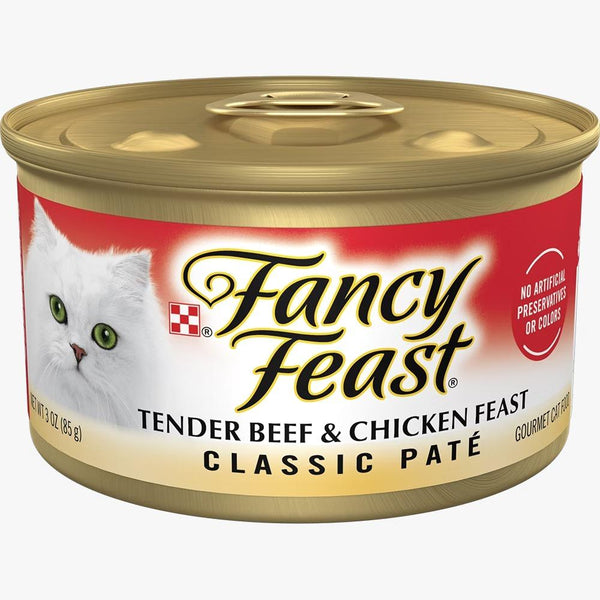 Fancy Feast Paté - Res y Pollo