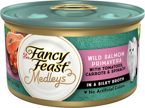 Fancy Feast Medleys - Salmón Primavera