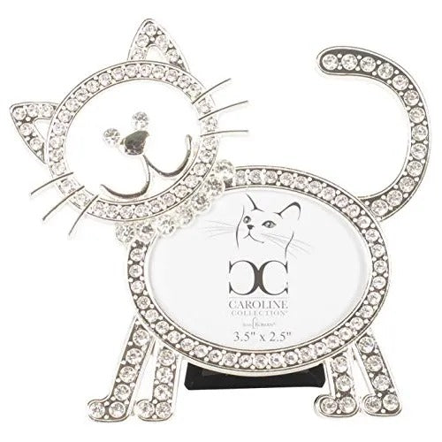 Portarretrato Meow en Acero