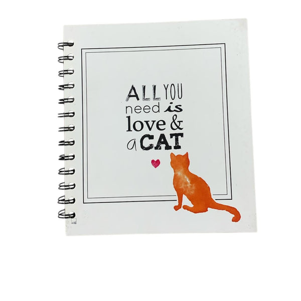 Agenda Michos All You Need is Love And a Cat