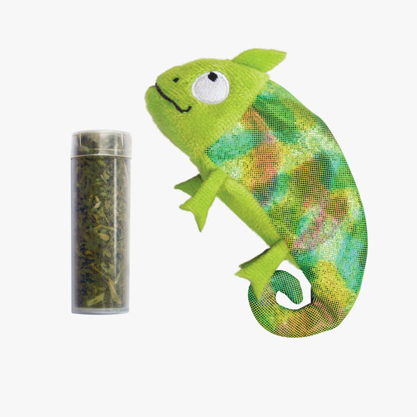 Camaleón kong con refill catnip