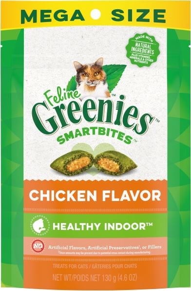 Galletas Greenies Control Bolas de Pelo sabor a Pollo 4.6 oz