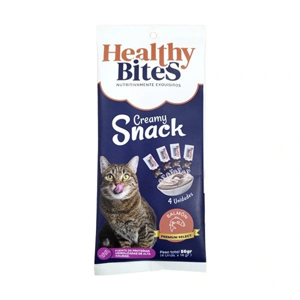 Healthy Bites Cream Salmón X 4 Unidades