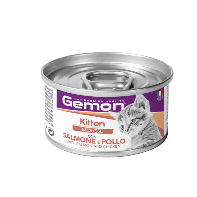 Lata Gemon Kitten Salmon Pollo