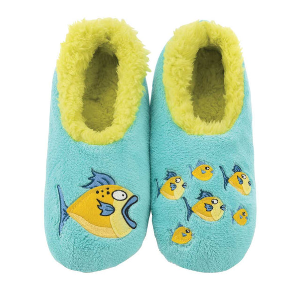 Pantuflas para Niños Peces Talla S