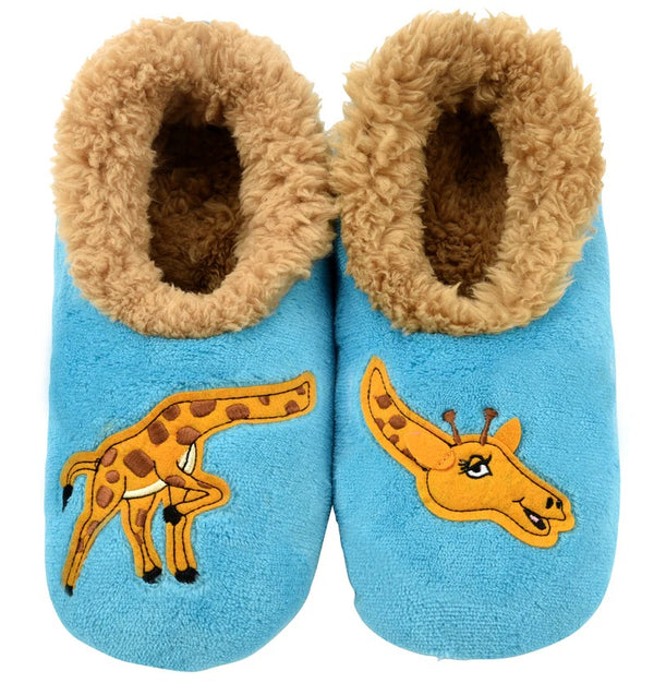Pantuflas Para Niño Jirafa Talla M