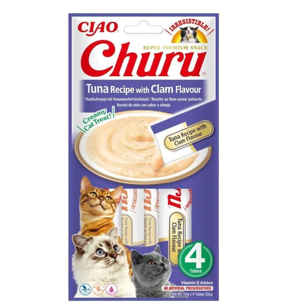 Churu x 4 - Atún y Almeja