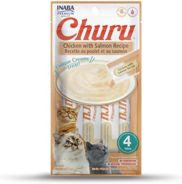 Churu x 4 - Pollo y Salmón