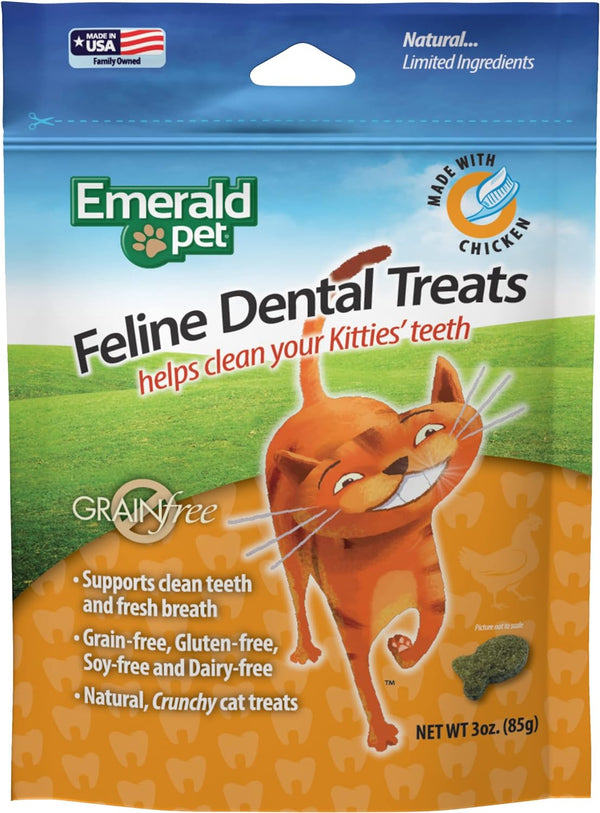 Galletas Emerald Pet Cuidado Dental x 3oz - Pollo
