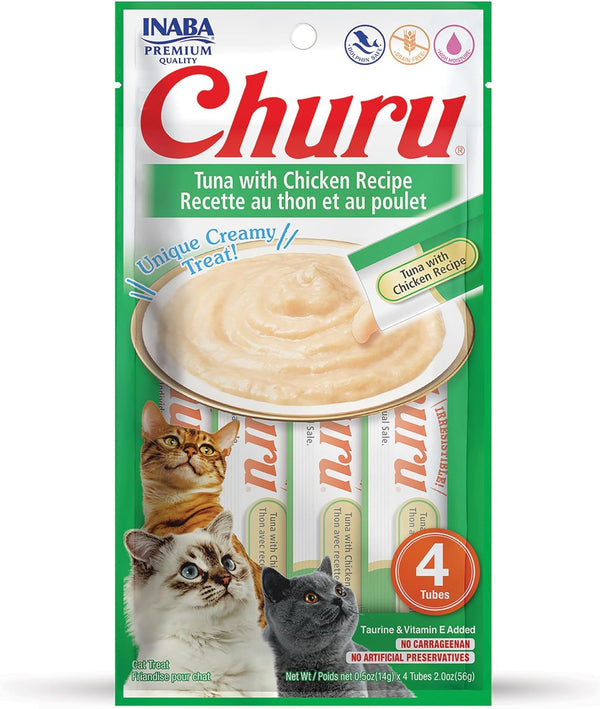 Churu x 4 - Atún y Pollo
