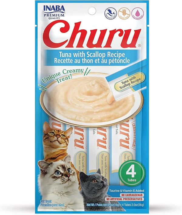 Churu x 4 - Atún y Vieira