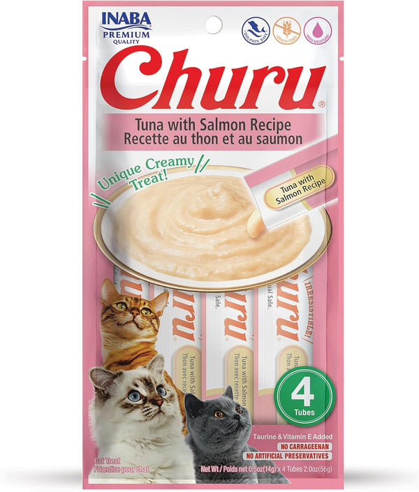 Churu x 4 - Atún y Salmón