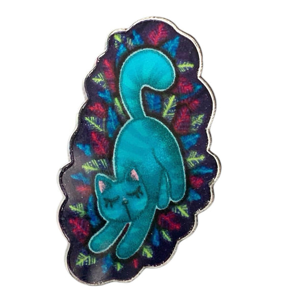 Pin Ammo Gatito Azul