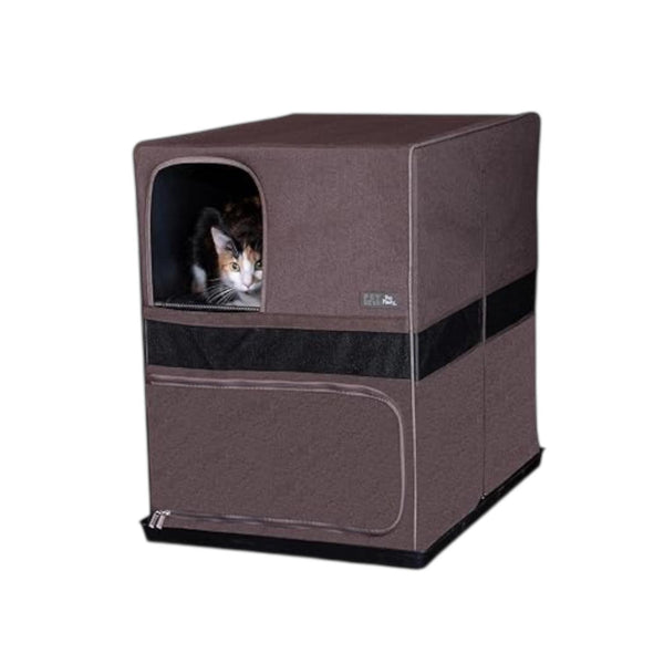 Carpa Pet Gear Doble  para arenera - Café